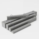 3D модель перемычек для Архикад