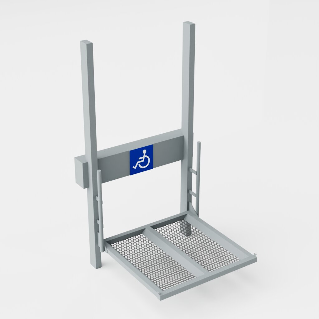 Подъёмник для МГН. Модель для ArchiCAD