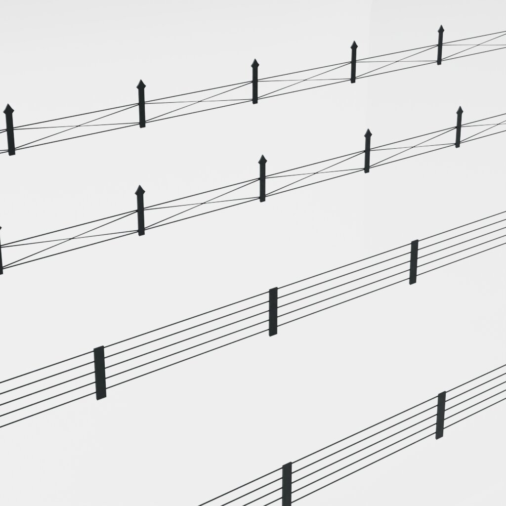 3D модель. Снегозадержатели для ArchiCAD