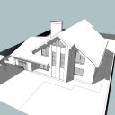 Проект жилого дома для Архикад