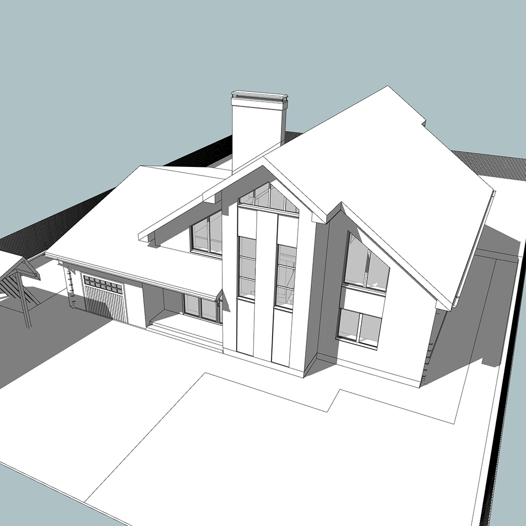 Проект жилого дома для Архикад